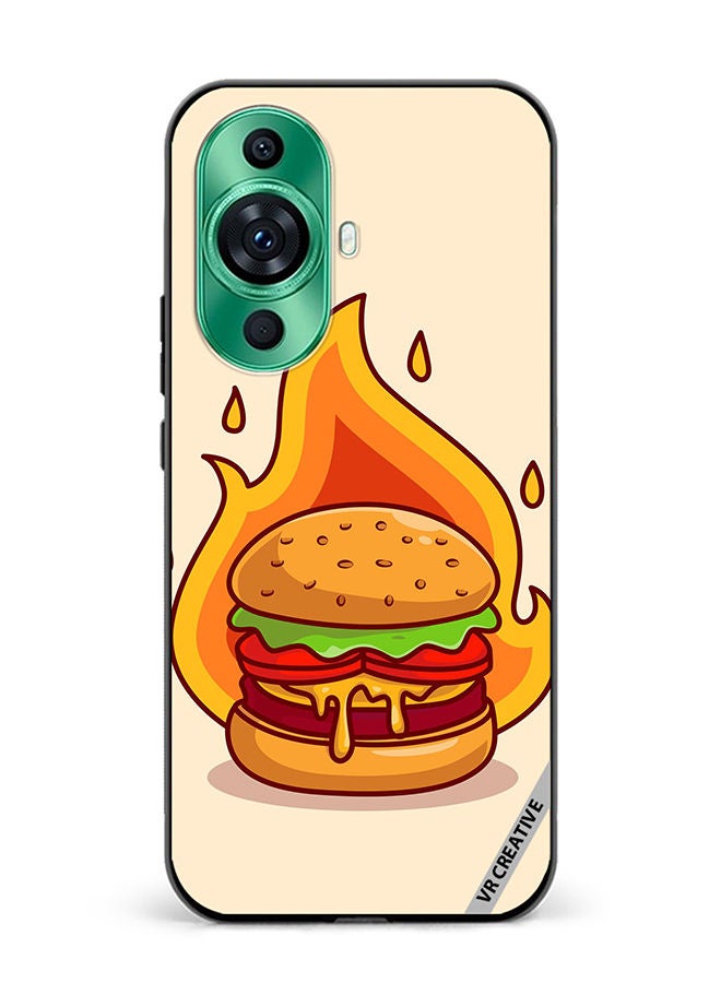 VR CREATIVE Protective Case Cover For Huawei nova 11 Ultra Burger Cheese Design Multicolour - Image 1