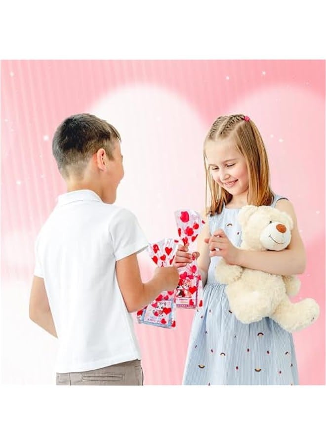 's Day Gifts for Kids, 24Packs Jigsaw Puzzle Cute Kitten Puppy Puzzle s Party Favor s DIY Greeting Cards for School Classroom Exchange Gifts - Image 5