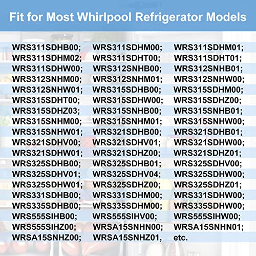 Sikawai رف باب الثلاجة W11239961 W10900538 المحسن من Sikawai - متوافق مع ثلاجة Whirlpool WRS311SDH//WRS325SDH/WRS321SDH يستبدل 4591452 W10900538 AP6333410 PS12578777 EAP12578777 - Image 5