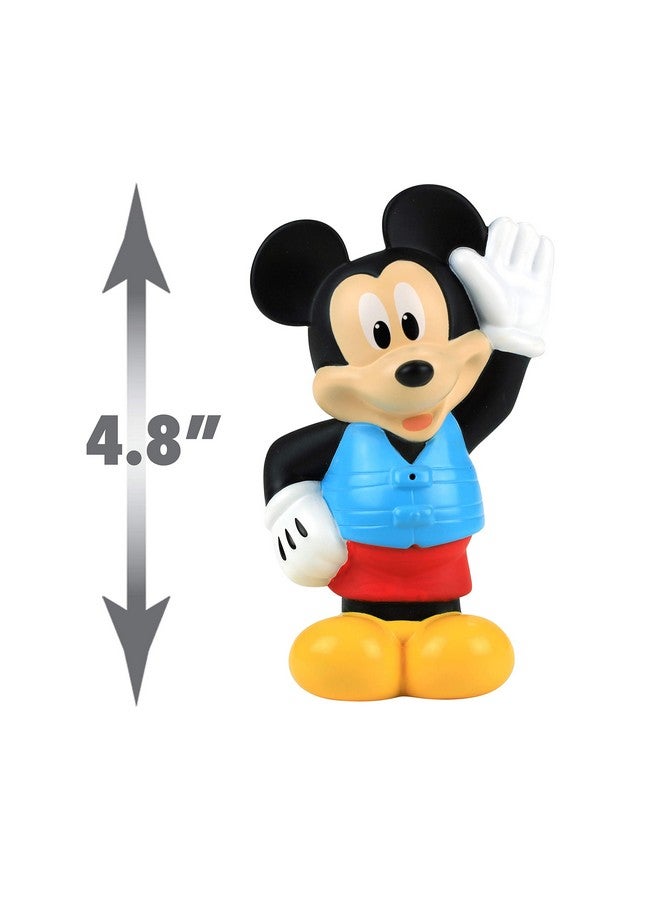 ميكي مجموعة ألعاب الاستحمام ميكي ماوس جونيور من ديزني، تتضمن ألعاب ميكي ماوس ودونالد داك وبلوتو المائية، ألعاب للأطفال للأعمار من 3 سنوات فما فوق من جاست بلاي - Image 4