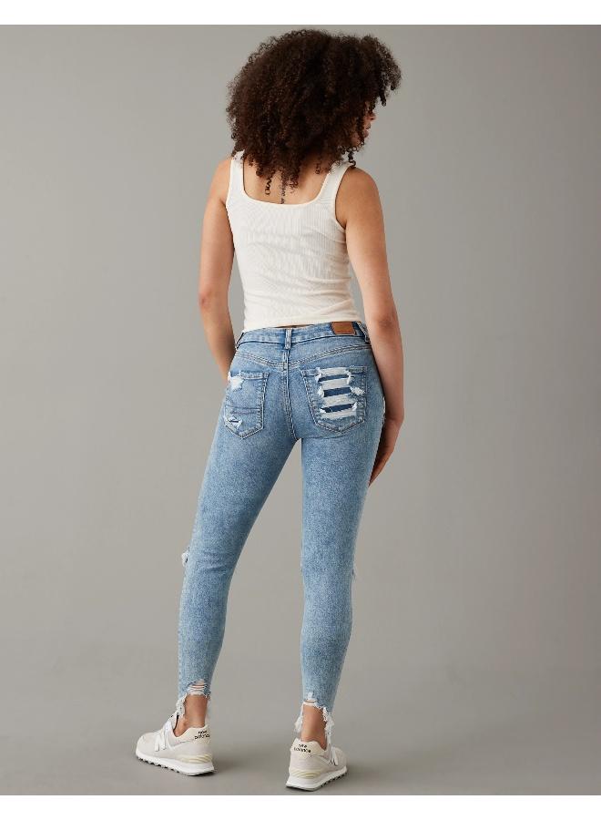 American Eagle AE Ne(x)t Level Ripped Curvy Jegging  - Image 4