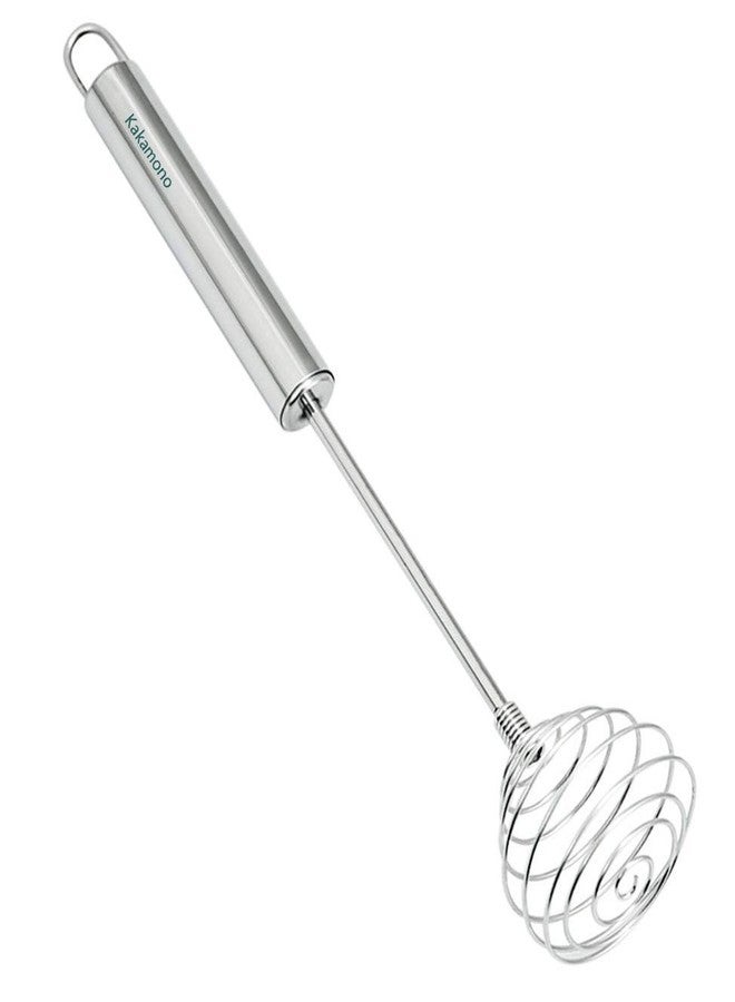 kakamono Egg Whisk Egg Beater Stainless Steel Balloon Galaxy Spring Whisk Egg Beater Milk Blender for Blending, Whisking, Beating & Stirring - Image 1