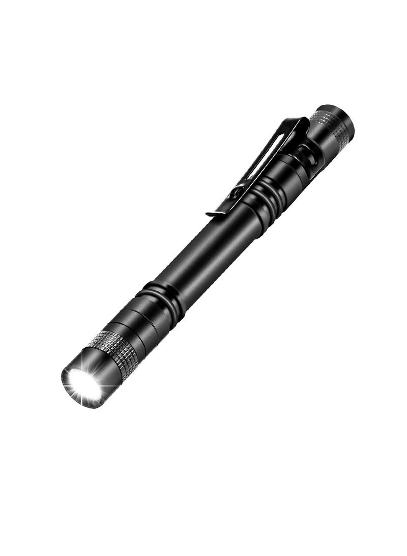 AROAQ Mini LED Pen Light, Portable Hot Bright USB Rechargeable Flashlight, Compact And Lightweight Pocket Torch, Ultra Bright High Lumens Handheld Light For Camping Outdoor, (1pc, Large)  - Image 1