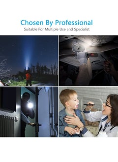 AROAQ Mini LED Pen Light, Portable Hot Bright USB Rechargeable Flashlight, Compact And Lightweight Pocket Torch, Ultra Bright High Lumens Handheld Light For Camping Outdoor, (1pc, Large)  - Image 4