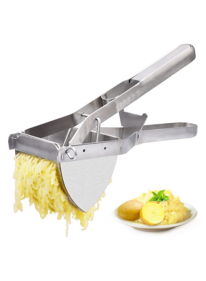 CUGLB Potato Ricer, CUGLB Stainless Steel Professional Ricer for Mashed Vegetables and Kitchen Tool, Mash Potato Masher for Creamy Mashed Vegetables - Image 1