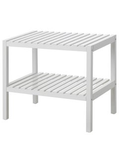 Zaboon Bench, White, 58X38 Cm  - Image 1