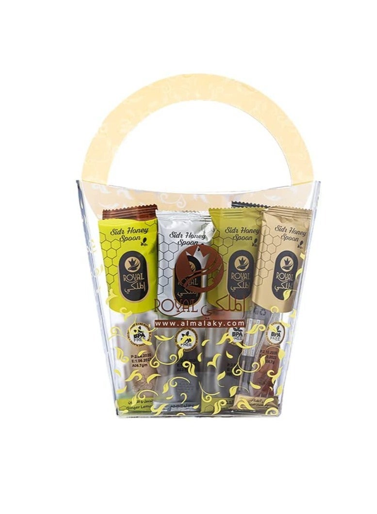 Al Malaky Royal Mix Manuka Honey Spoon - Pack of 10 Spoons - Image 1