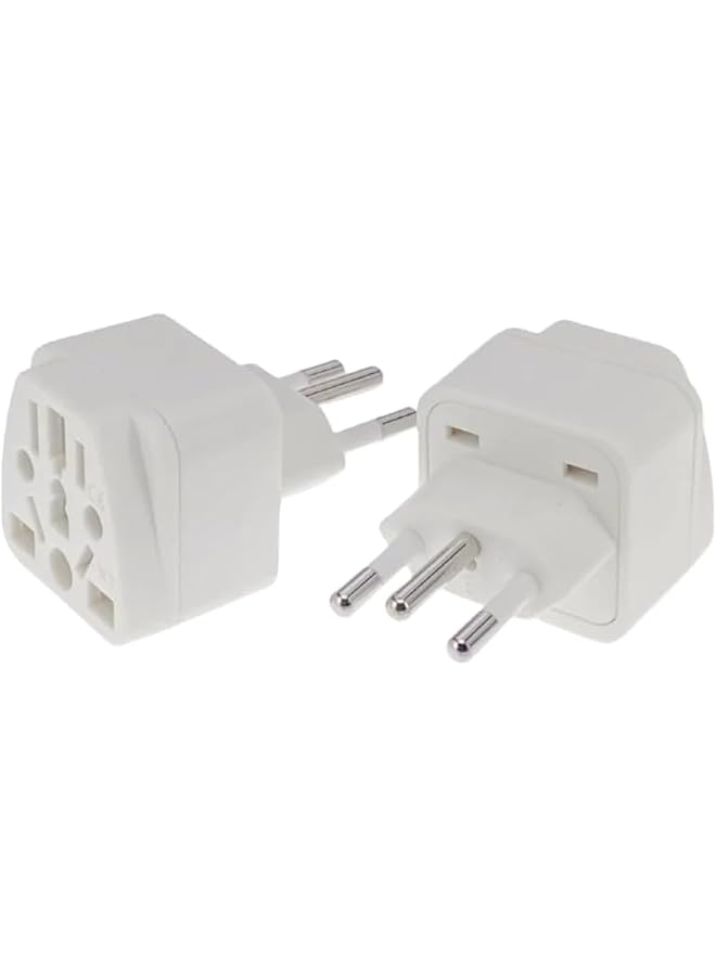 PROMASS Type N, 3 Pin, 10A, Universal coverter to Brazil, [1 pc]. - Image 1