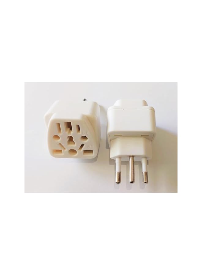 PROMASS Type N, 3 Pin, 10A, Universal coverter to Brazil, [1 pc]. - Image 3