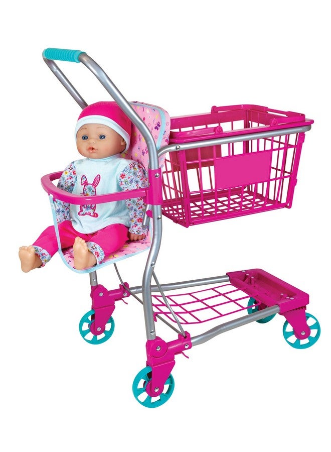 Lissi Shopping Cart with 16" Baby Doll - Image 1