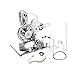 Sunnytech Hot Air Stirling Engine Motor Model Educational Toy Electricity Generator Colorful LED SC SC005 - Image 2