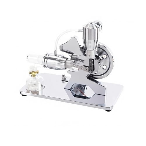 Sunnytech Hot Air Stirling Engine Motor Model Educational Toy Electricity Generator Colorful LED SC SC005 - Image 5