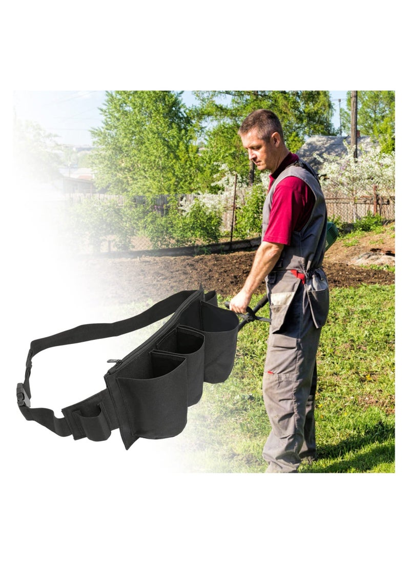 Y&D - Waist Tools Bag Adjustable Tool Pouch with Tightness Zipper Seal Buckle Design for Holding Various Cleaning or Gardening Tools Waterproof Oxford Cloth Cleaner's Bag - Image 1