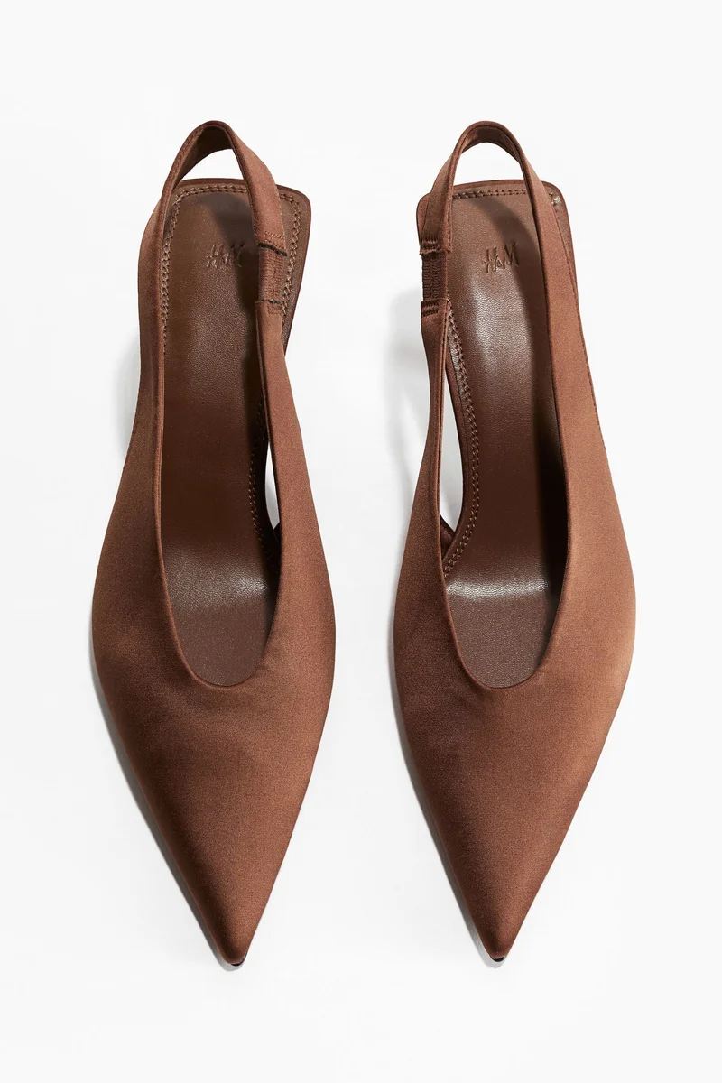 H&M Pointed slingbacks