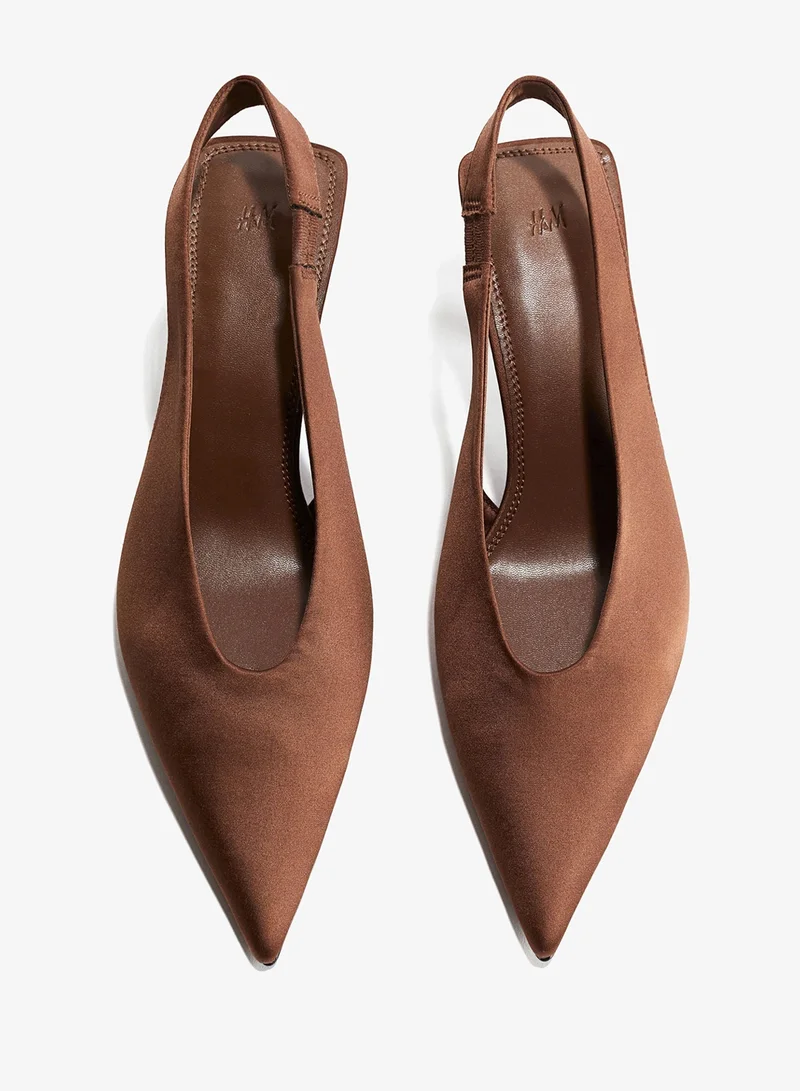 H&M Pointed slingbacks