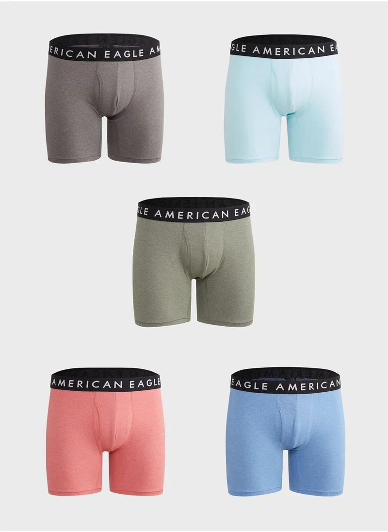 American Eagle 5 Pack Assorted Trunks