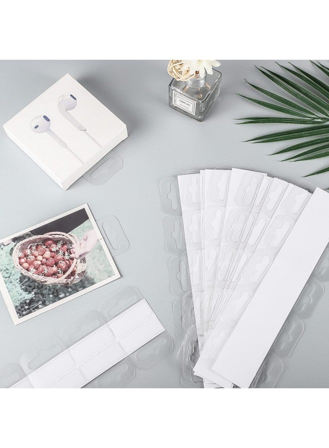 بروديوت 300 قطعة من علامات التبويب المعلقة، علامات تعليق بفتحة الفتحة، علامات تعليق ذاتية اللصق، علامات عرض شديدة التحمل، رائعة لعروض البيع بالتجزئة في المتاجر التجارية الصغيرة (17/10 × 13/5) - Image 4