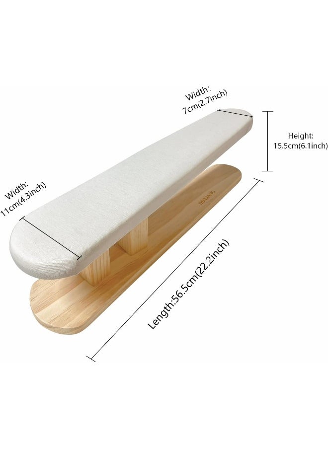 Generic De-Liang  Padded Chest And Sleeve Tailor Ironing Board Long With Wooden Base For Household Tools, Tailor Dress Forms, Travel Use  - Image 3