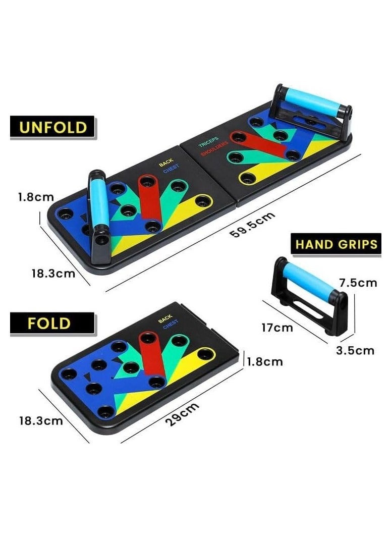 ELTRAZONE Strength Max Push-up Board – Multi-Functional Home Workout Bar System, Portable Gym for Men & Women, Barbell for Chest Muscle Exercise, Fat Burner – Perfect Gift for Boyfriend  - Image 3