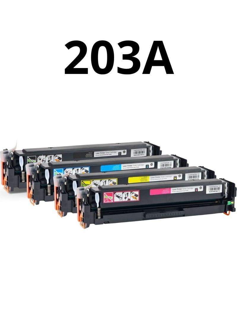 203A Toner 4 Cartidges (CF540  CF541  CF542  CF543) - Image 1