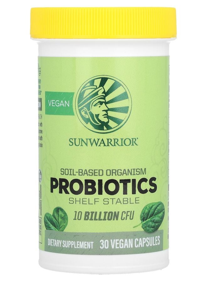 Sunwarrior Probiotics 10 Billion CFU 30 Vegan Capsules