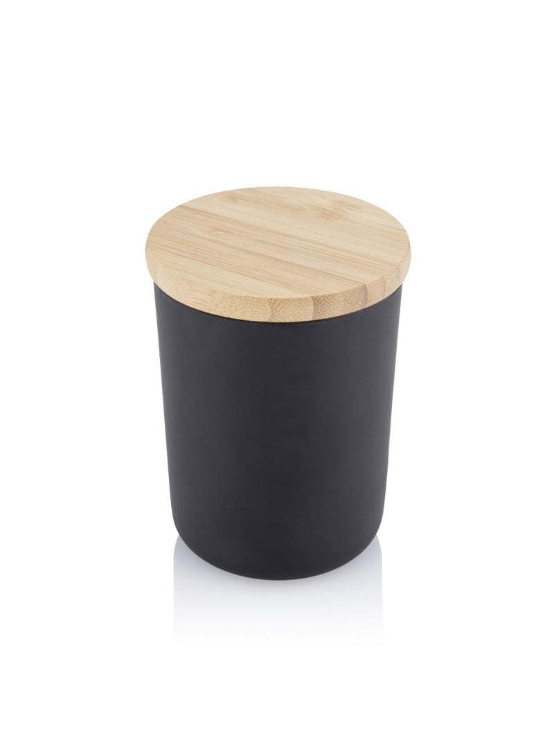 Eco-neutral Premium scented candles for home oud scented candles gift set in glass jar with bamboo lid bath body works gift set for women (Black) - Image 2