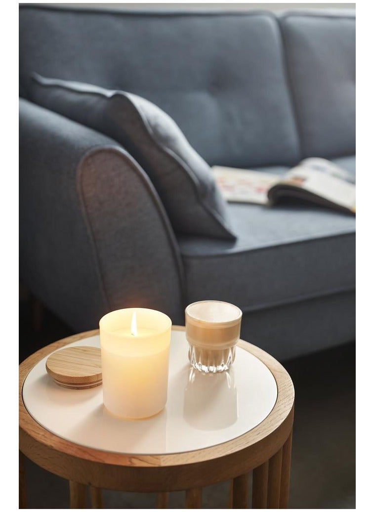 Eco-neutral Premium scented candles for home oud scented candles gift set in glass jar with bamboo lid bath body works gift set for women (Black) - Image 4