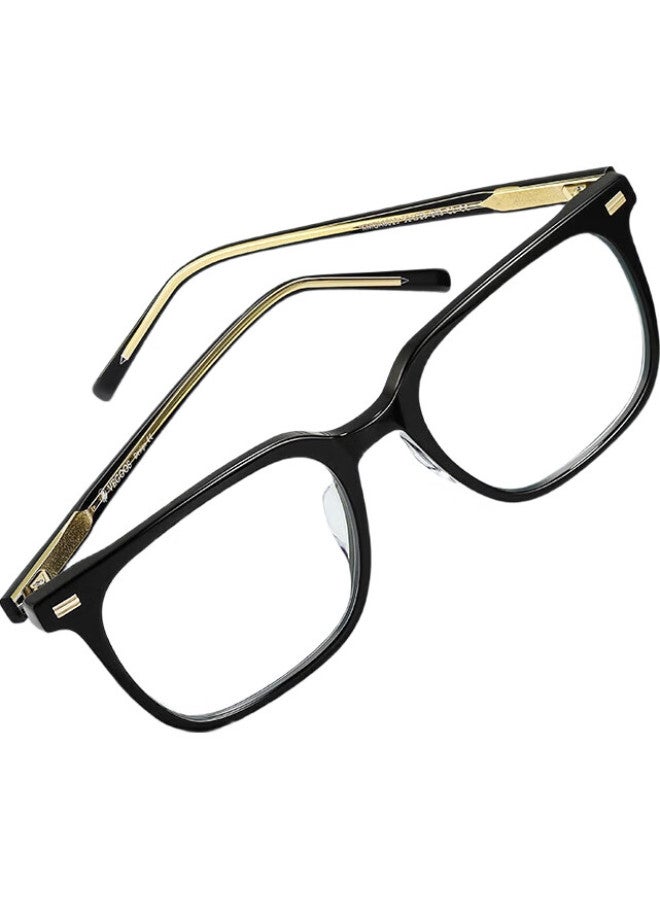 VEGOOS Anti-Blue Light Glasses, Unisex Square Frame, Acetate, Non-Prescription, Anti-Radiation, For Phone And Computer Use, Eye Protection Glasses 6013 - Image 3