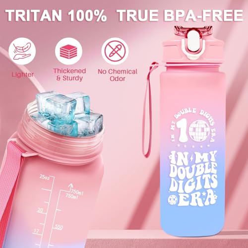 Awfrky Gifts for 10 Year Old Girl, 10 Year Old Girl Birthday Gifts, 10th Birthday Gift for Girls Ideas for Daughter, Sister, Niece, Granddaughter, Popular Double Digits Birthday Gift for Teen Girls - Image 3