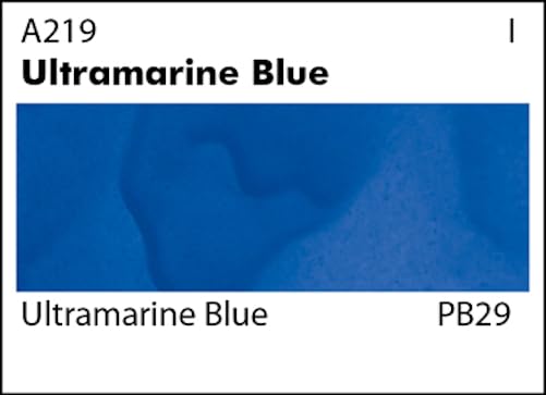Grumbacher Academy Watercolor Paint, 7.5ml/0.25 Ounce, Ultramarine Blue (A219) - Image 2