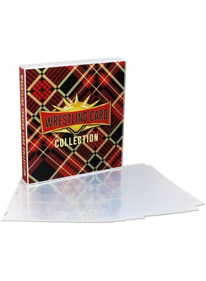 UniKeep Wwe Wrestlemania Themed Collectible Card Storage Binder Complete With 20 Card Pages - Image 2