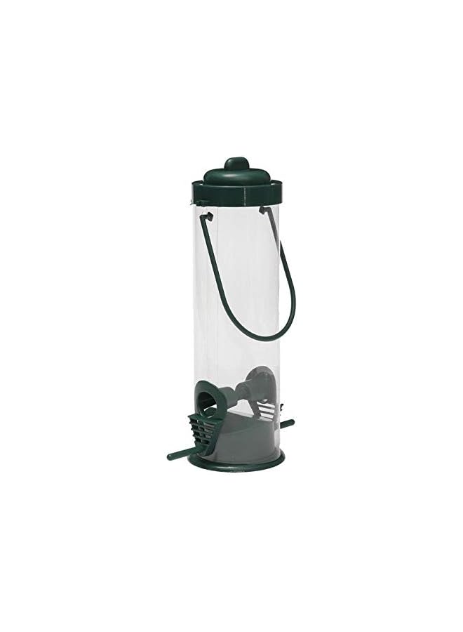 Mumoo Bear Hanging Bird Feeder For Pet Or Wild Birds Use In Garden Aviary Bird Farm Outdoor For Cockatiel Lovebird Budgie And Wild Birds Green  - Image 1