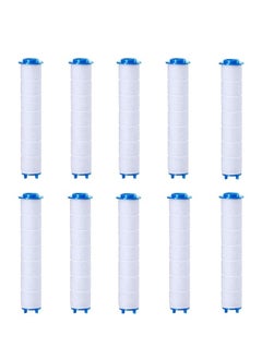 Set of 10 PP Cotton Filter, High Pressure Handheld Shower Head PP-Cotton Filter Cartridge (for Replacement)