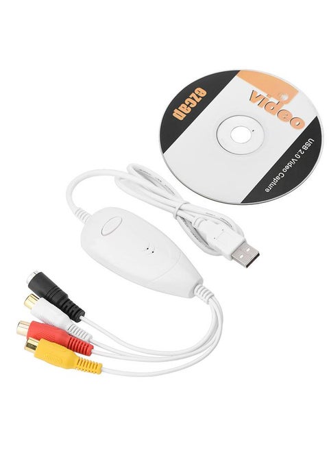 1-channel USB Video Capture Adapter MPEG-1/MPEG-2/MPEG-4 Coding Video Capture Card for iOS