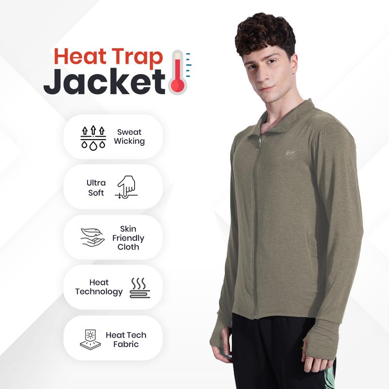 BLUE TYGA Anti AC Thermal Jacket – Ultrasoft Lightweight Warm Jacket for Office & Outdoor Cold Environments | Skin Friendly Fabric with Heat Trap Technology - Image 4