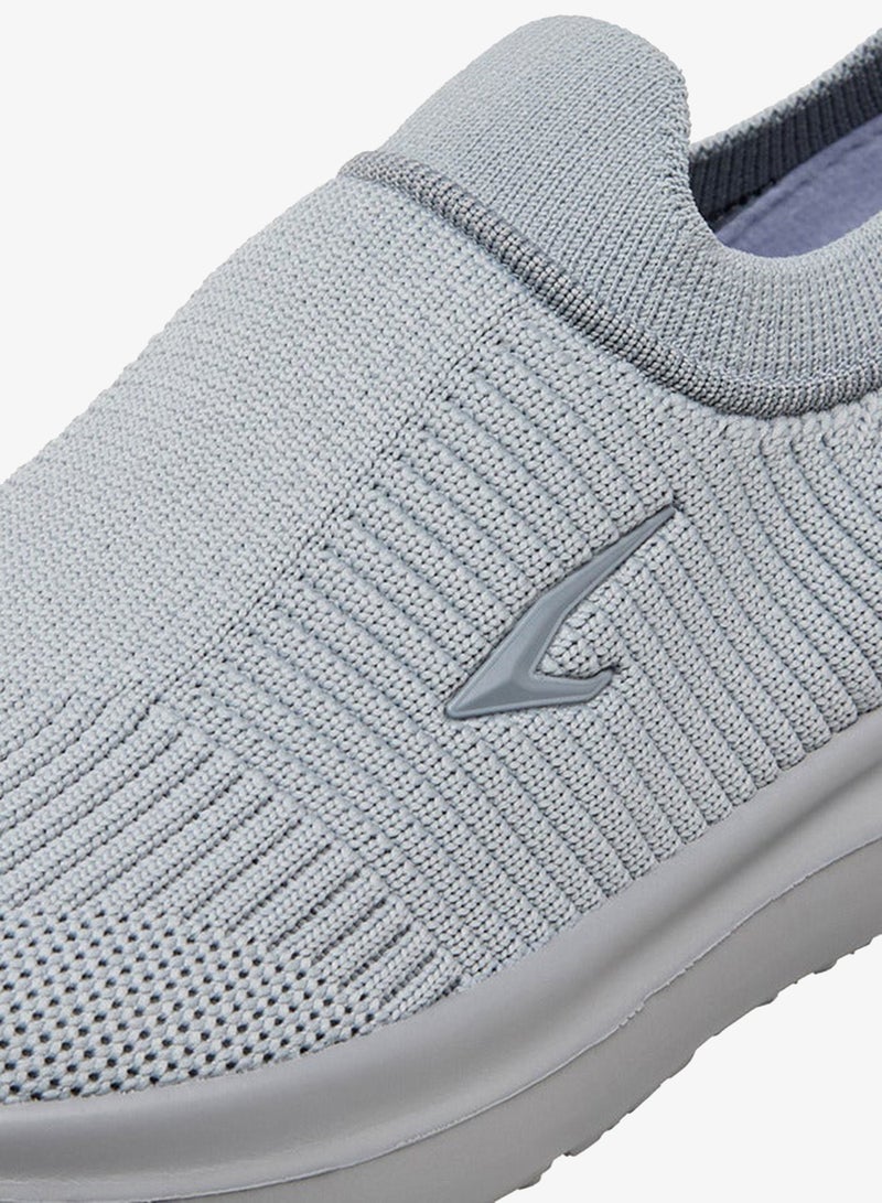 Dash Textured Slip-On Sports Shoes with Pull Tab - Image 4