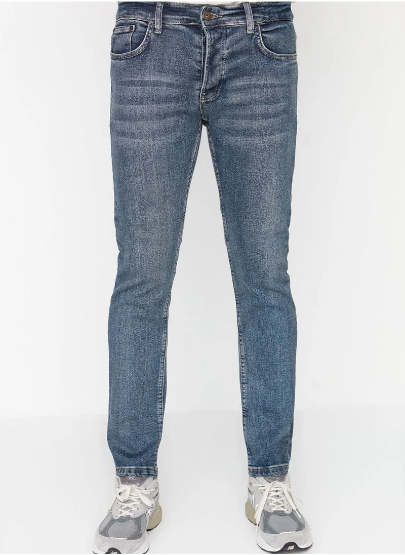 trendyol Mid Wash Skinny Fit Jeans