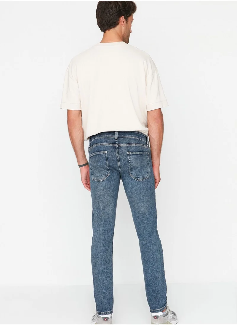 trendyol Mid Wash Skinny Fit Jeans