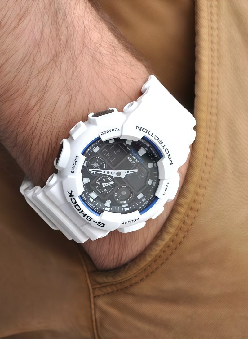 CASAON Casio Men's GA-100B-7A Series G-Shock Quartz 200M WR Shock Resistant Watch - Image 2