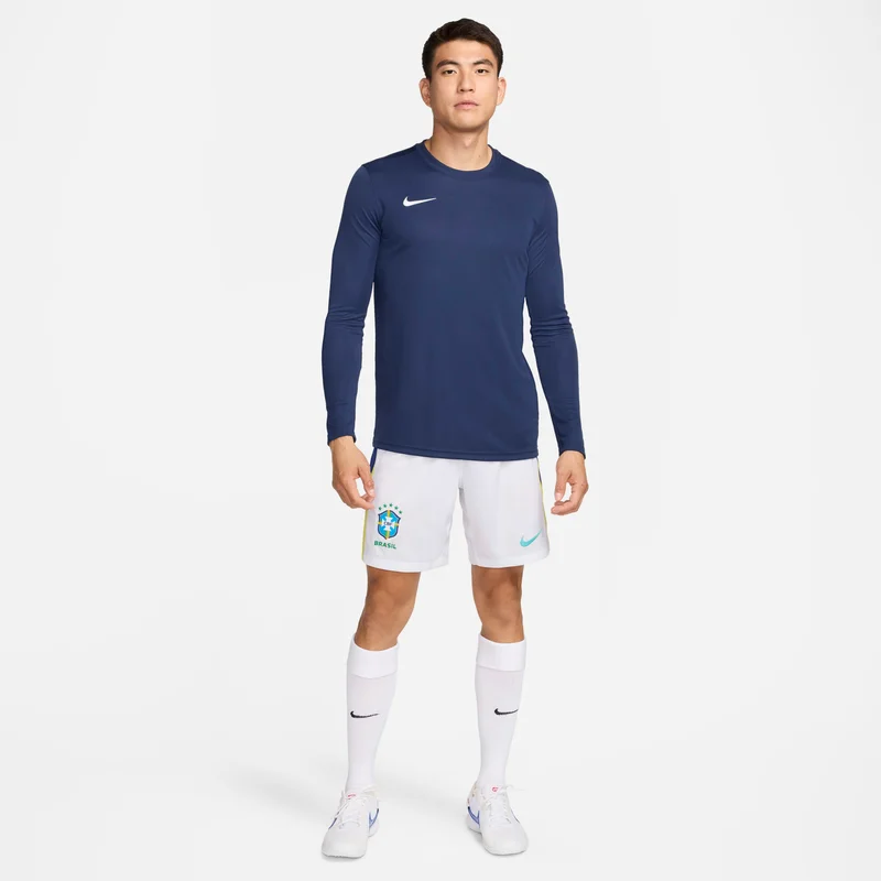 Nike Men's Brazil 2024 Stadium Away Dri-FIT Football Replica Shorts