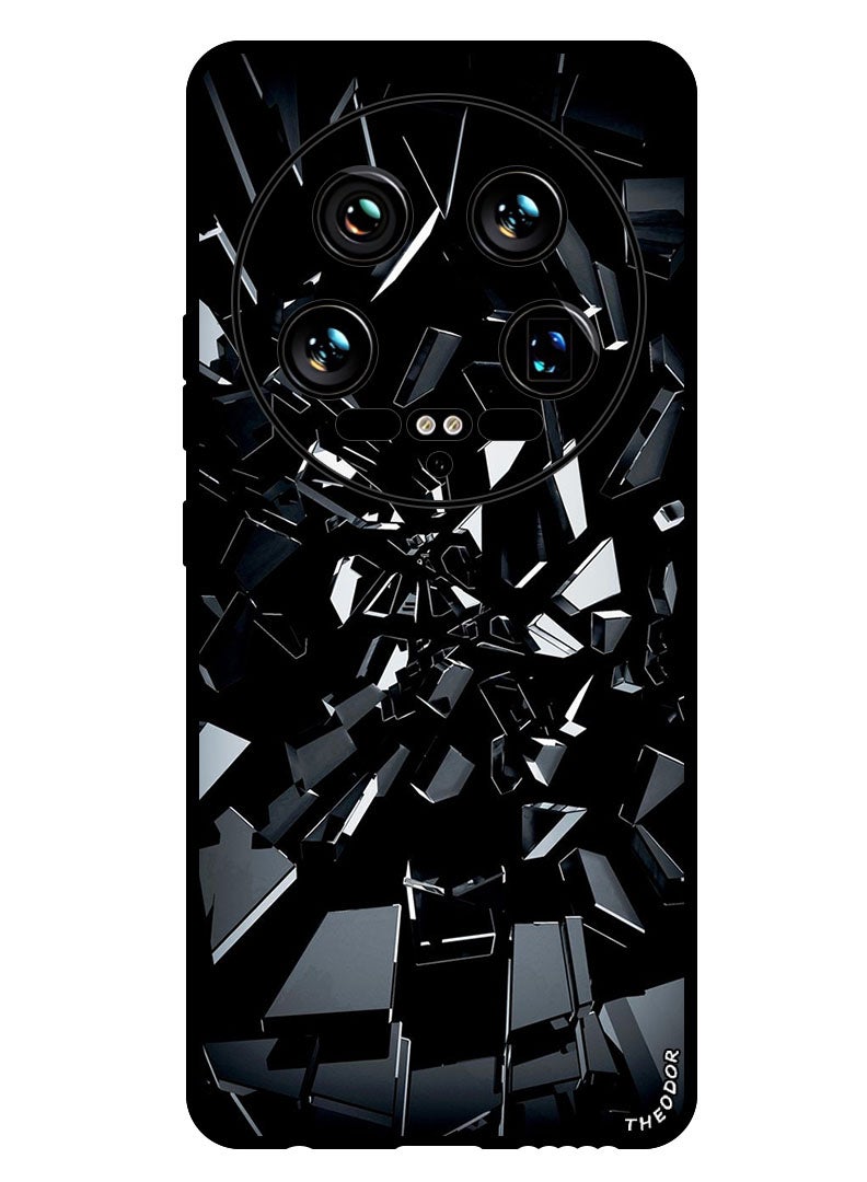 Theodor Protective Case Anti Scratch Shock Proof Bumper Cover For Xiaomi 14 Ultra Black 1 - Image 1