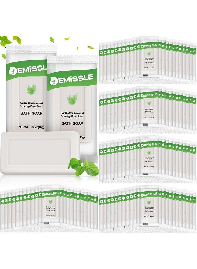 Demissle 0.35 Ounce Travel Size Soap Bars Face and Body Bar Soap Small Travel Individually Wrapped Hotel for Vacation, Hospitality Hotels, Rentals, Camping, Guest Room(200 Pcs) - Image 1