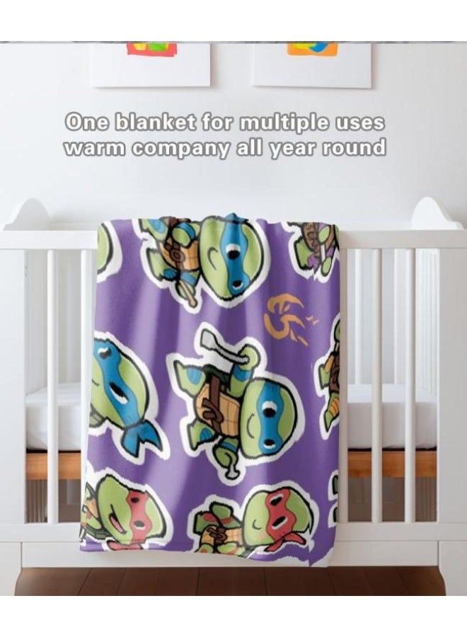 عام بطانية رقيقة من الفانيلا (دافئة ومريحة، ومناسبة للنوم واستخدام الألعاب وإزالة الغبار ومقاومة للرمل) 150 سم * 200 سم - 860 - Image 5