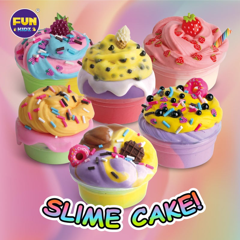 FUN KIDZ 4 LB Milky Butter Slime Bucket Gift for Girls, FunKidz 64 FL OZ Huge Soft White Premade Scented Slime Kit Toy with 29 Variety Add-Ins Perfect Birthday Present for Kids Age 6+ - Image 3