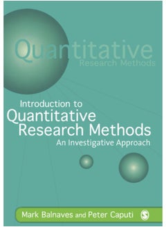 Introduction to Quantitative Research Methods: An Investigative Approach  - Image 3