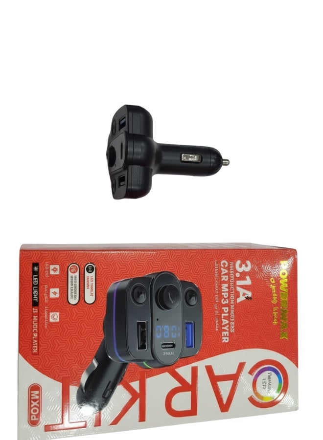 Roomlyne ROWERHAK Car MP3 Player With FM Radio Portable In Car Audio Device - Image 2