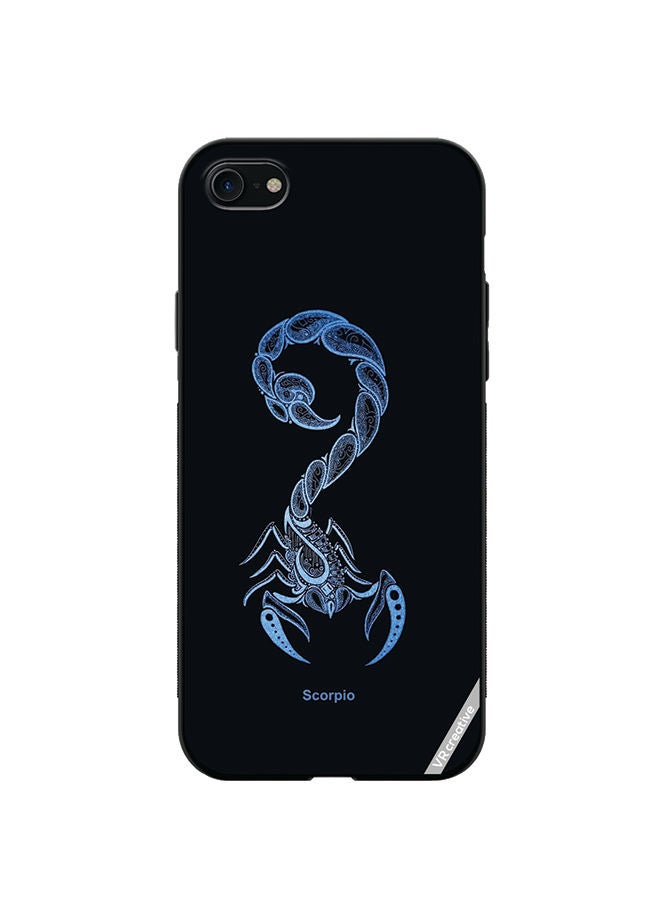 VR CREATIVE Protective Case Cover For Apple iPhone SE (2022) Scorpio Design Multicolour - Image 1