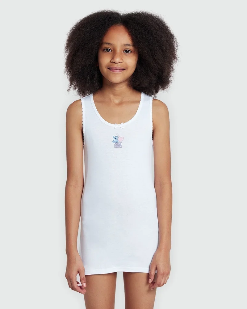 Ovs Ovs Pack Of 2 White Singlet Tops By Ovs Kids
