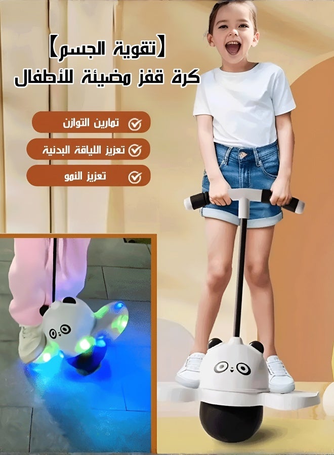 Glowing Panda Bouncing Ball for Kids - Image 2
