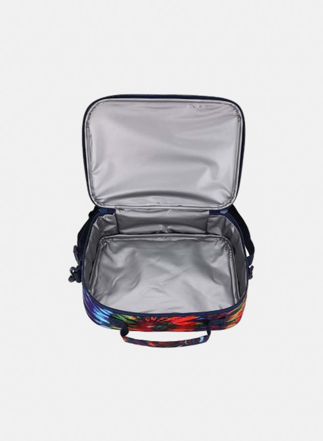 CUBS Junior Junior Student Backpack Navy/Red Tie Dye Lunch bag - Image 3